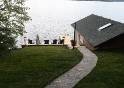 landscaping project