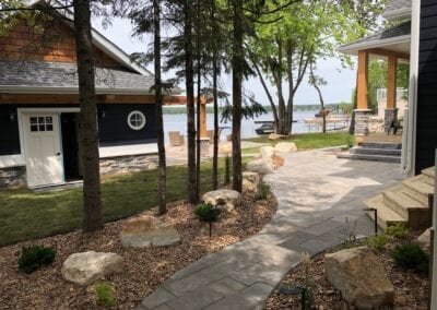 landscaping project